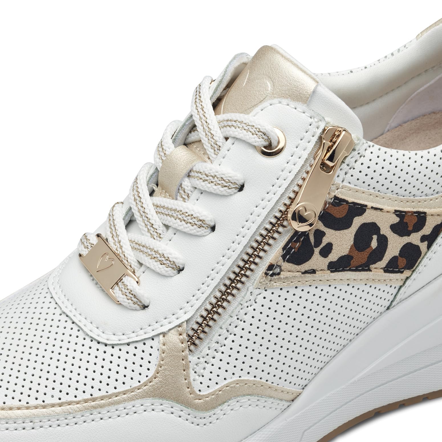 MARCO TOZZI Donna Sneaker Morbido Feel Me Soletta Estraibile Fodera Morbida Vegano alla Moda