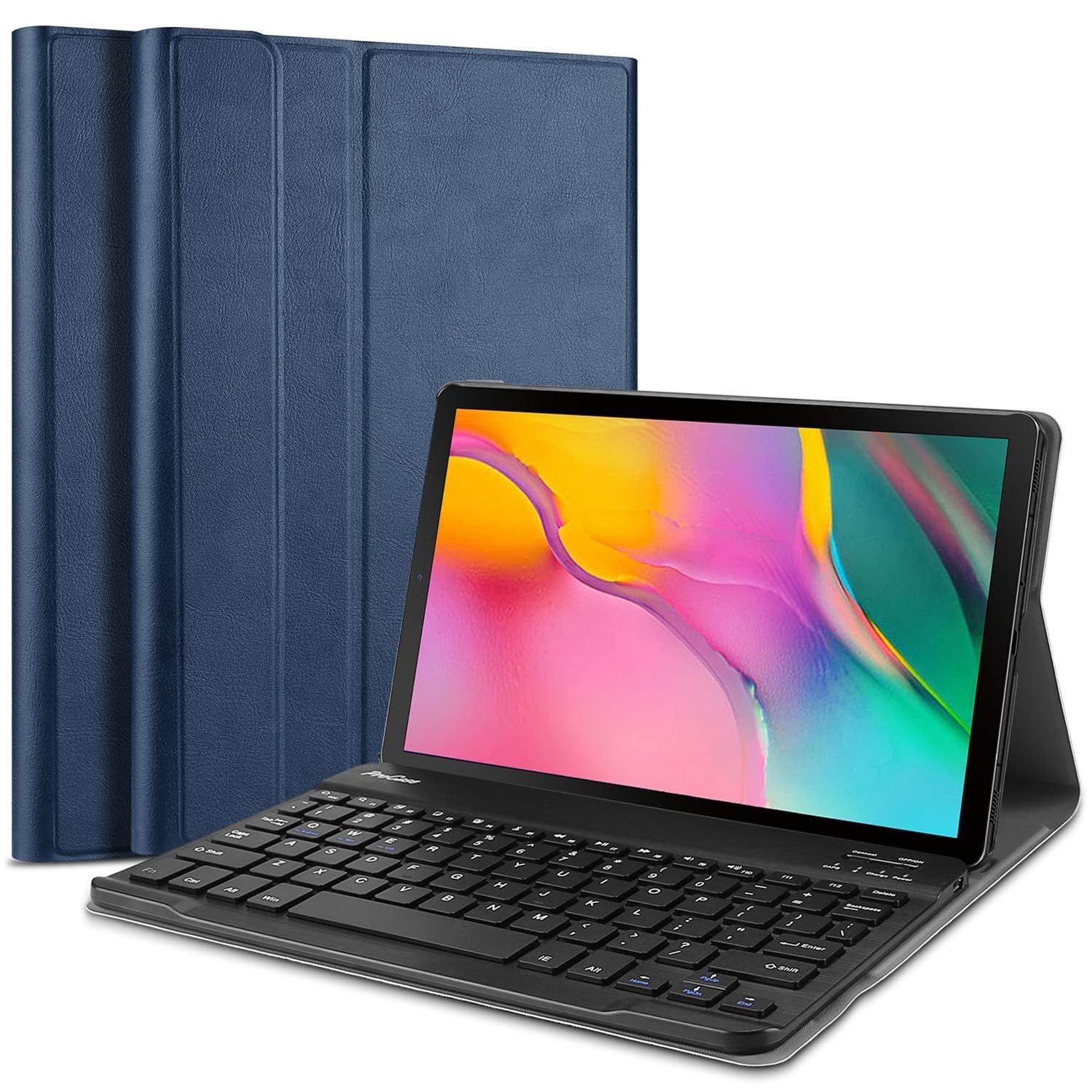 See full amazon price history chart for HOM 3 Fold Wireless Bluetooth Keyboard with Detachable Tablet Cover Case for Samsung Galaxy Tab A 10.1" SM-T510/SM-T515 2019 Tablet - Blue HOM 3 Fold Wireless Bluetooth Keyboard with Detachable Tablet Cover Case for Samsung Galaxy Tab A 10.1" SM-T510/SM-T515 2019 Tablet - Blue (B0CP2RF7CY) Amazon Price History, Amazon Price Tracker