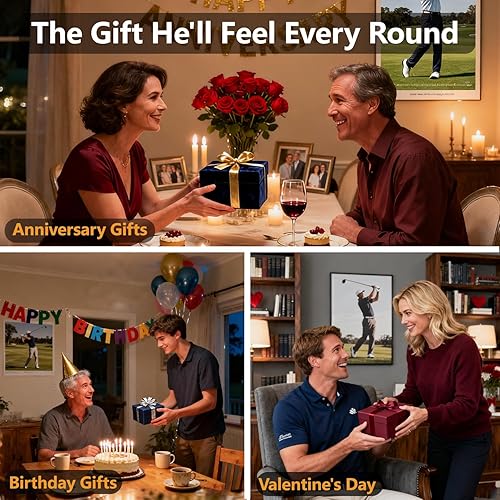 Miniatura 9 de KingofKings Soporte magnético para carrito de golf, accesorios esenciales para carrito de golf, regalos para golfistas, hombres, papá, mujeres,