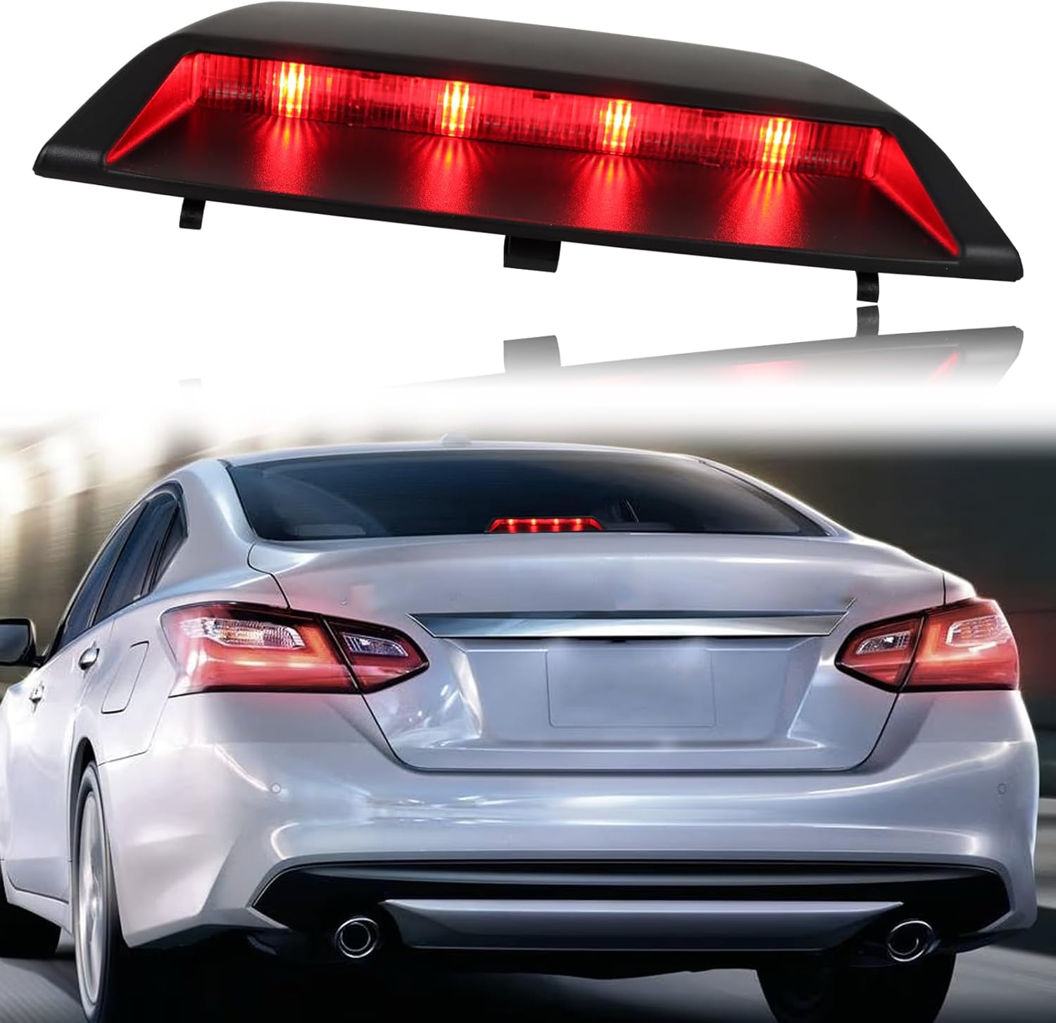 KEEGTBOX LED Third Brake Light Assemblies, High Mount