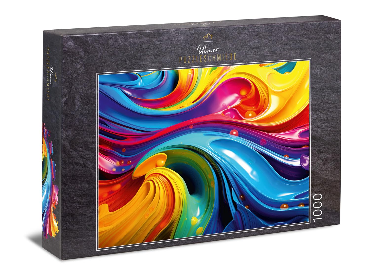 Ulmer Puzzleschmiede, 1000 piece jigsaw puzzle ‘Rainbow Water’