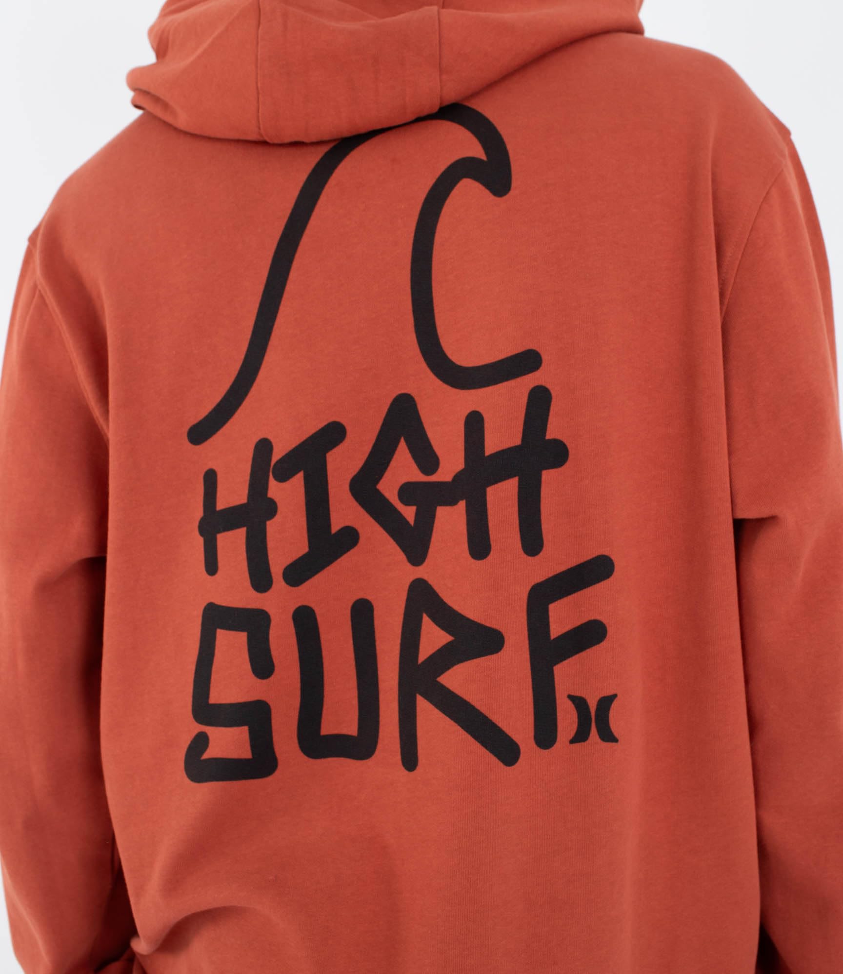 Hurley High Surf Sudadera Hombre con Capucha Oversize Reversible Hoodie for Men