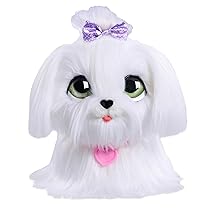 Just Play Peluche interattivo furReal GoGo Walkin’ Pup, cucciolo di peluche che cammina con suoni da 22,9 cm, 14 pezzi, giocattoli per bambini dai 4 anni