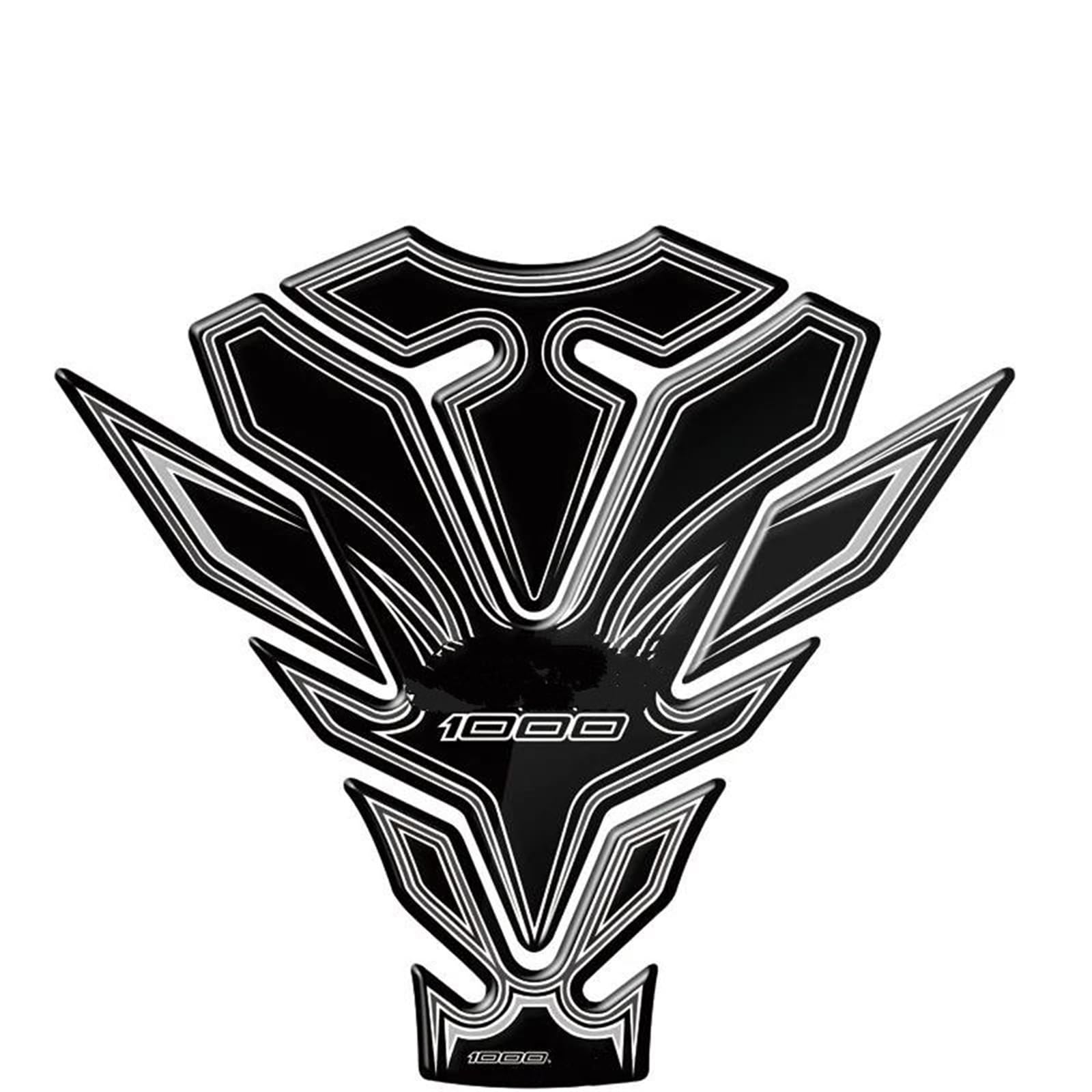 for Z1000SX 2017 2018 3D Motorcycle Emblem Protector Sticker Fishbone Decals GFVFGNLNNA(1 Piece 8)