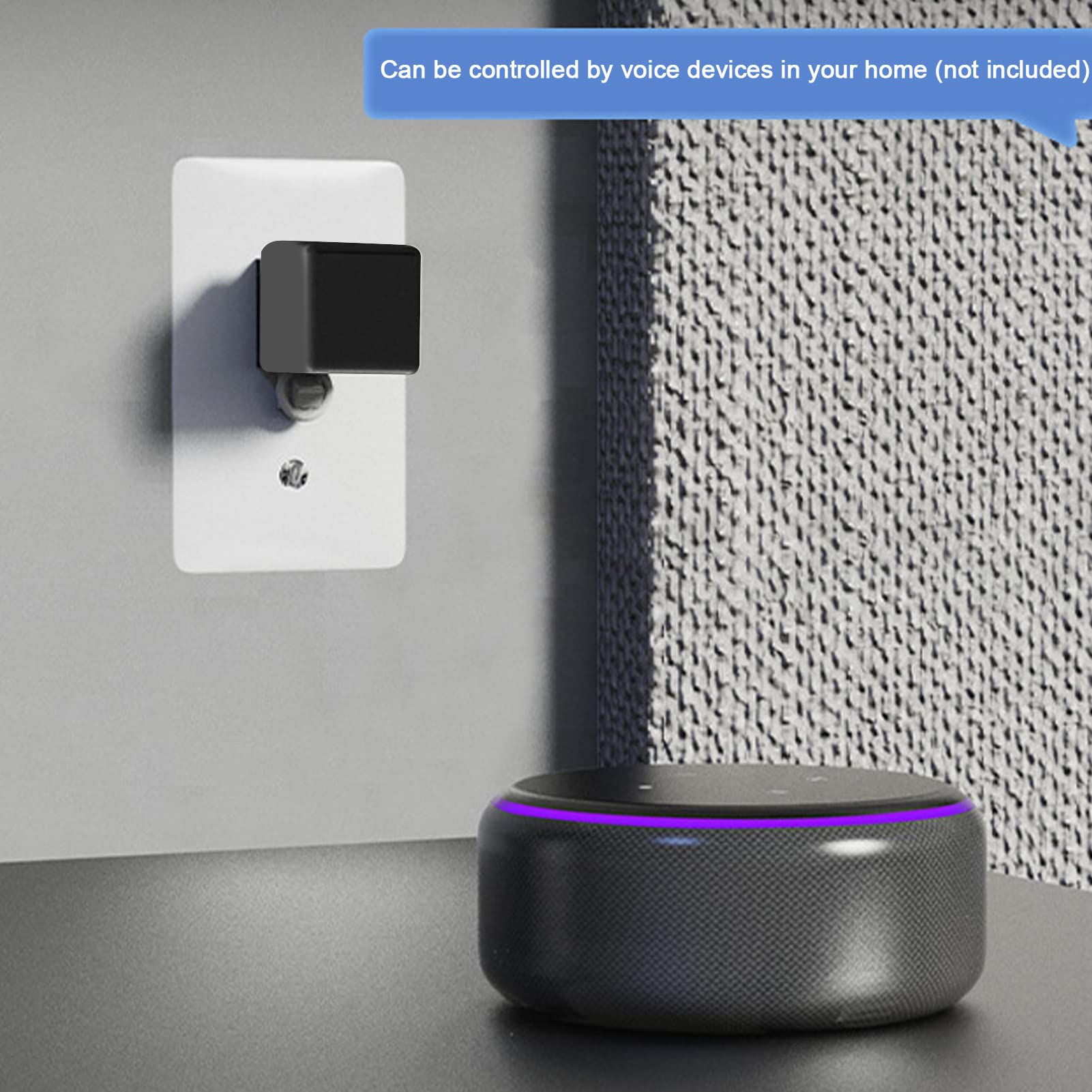 Empujador de Interruptor Inteligente, Diseño Compacto Controlado por Aplicación Multimodo para Hogar Inteligente, Compatible con Bluetooth, 1,4 Pulgadas
