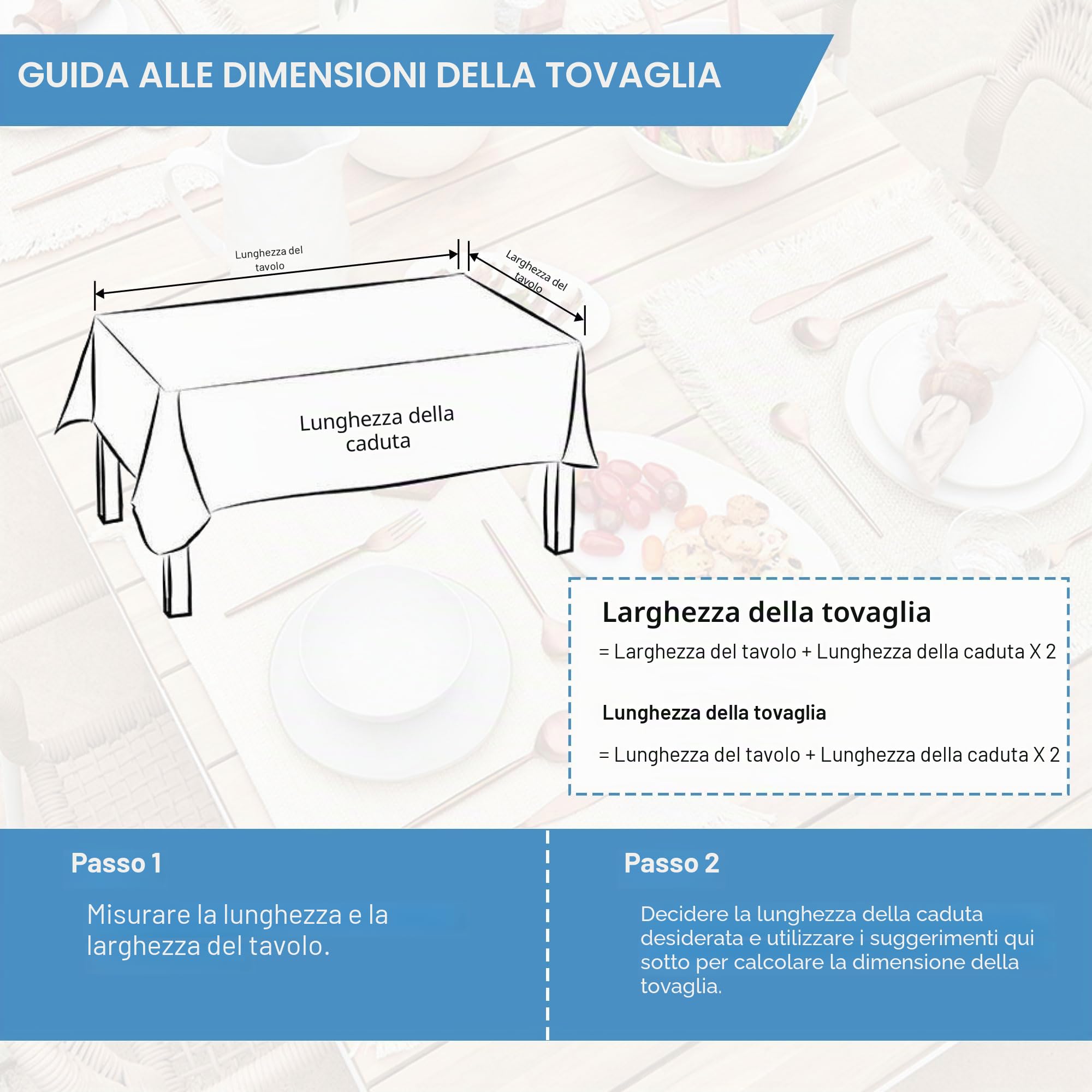 DWCN Tovaglia Antimacchia 160x320cm Rettangolare in Finto Lino Lavabile Impermeabile per Protezione Moderna Interno Tavolo, Giardino Esterno, Sala da Pranzo, Feste Matrimoni, Natalizia, Lino Beige