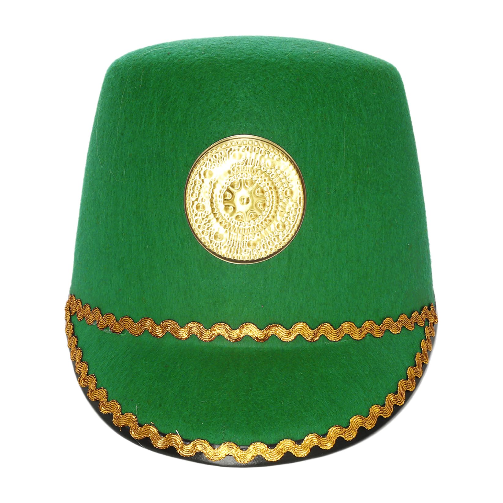 TTAO British Soldier Costume Accessory Royal Guard Head Accessory British Guard Headgear for Halloween Green One Size