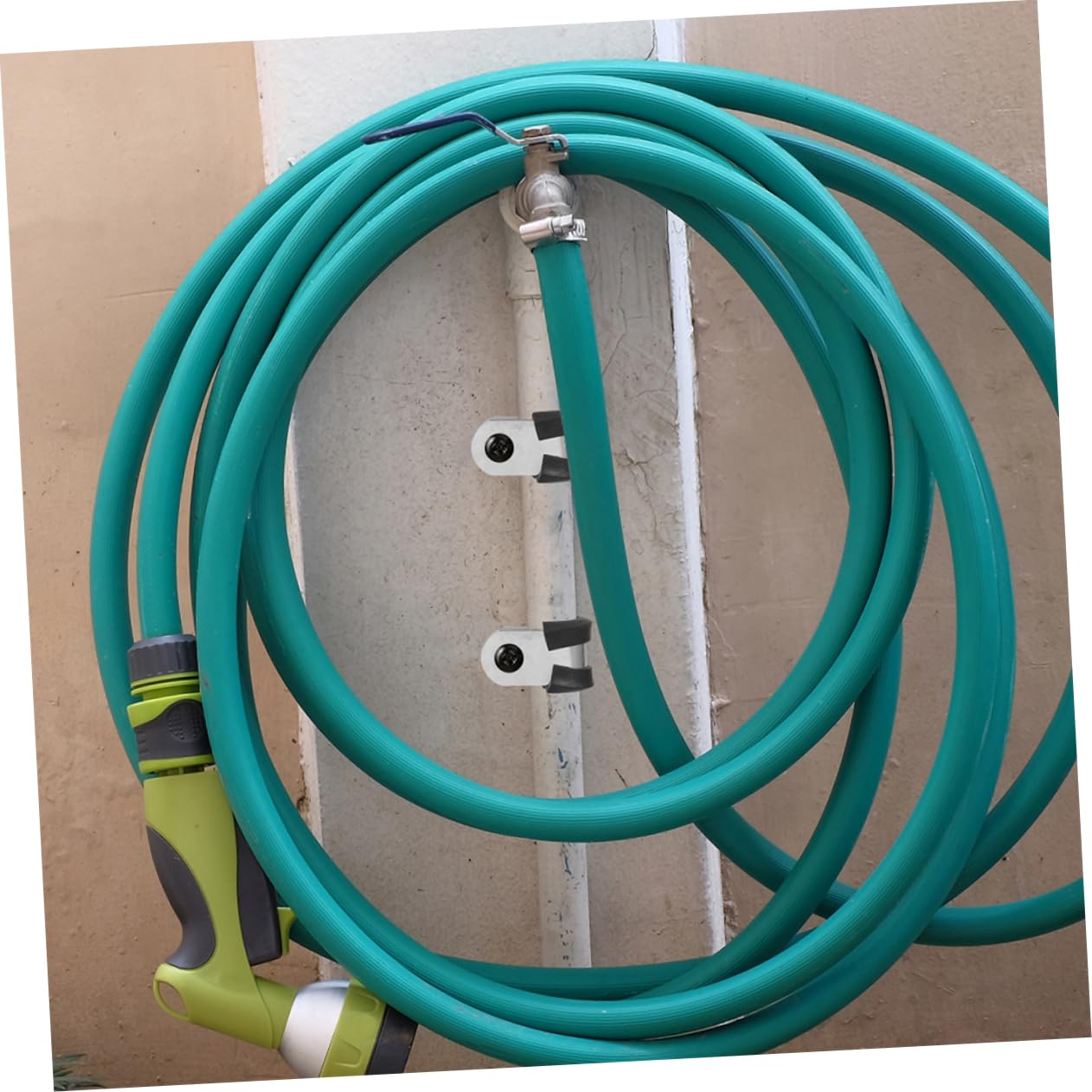 Angoily 100 Pezzi Morsetti per Cavi in Acciaio Inox Cuscinetto in Plastica, Morsetti a Forma di R per Fissaggio Tubi e Gestione Cavi per Uso Domestico e Industriale