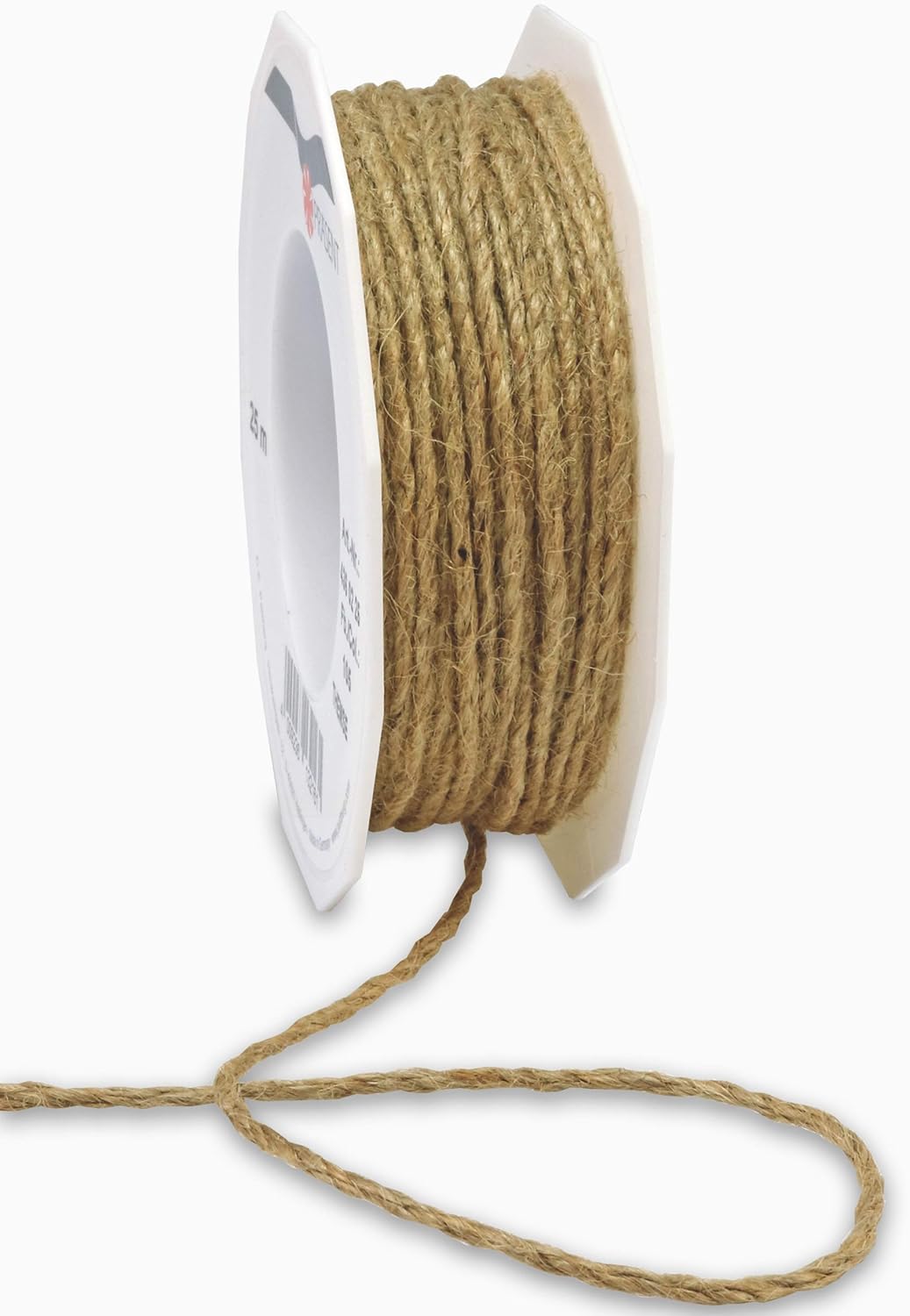 Präsent THEMSE Jute-Cord, Nature, 4 mm-25 m