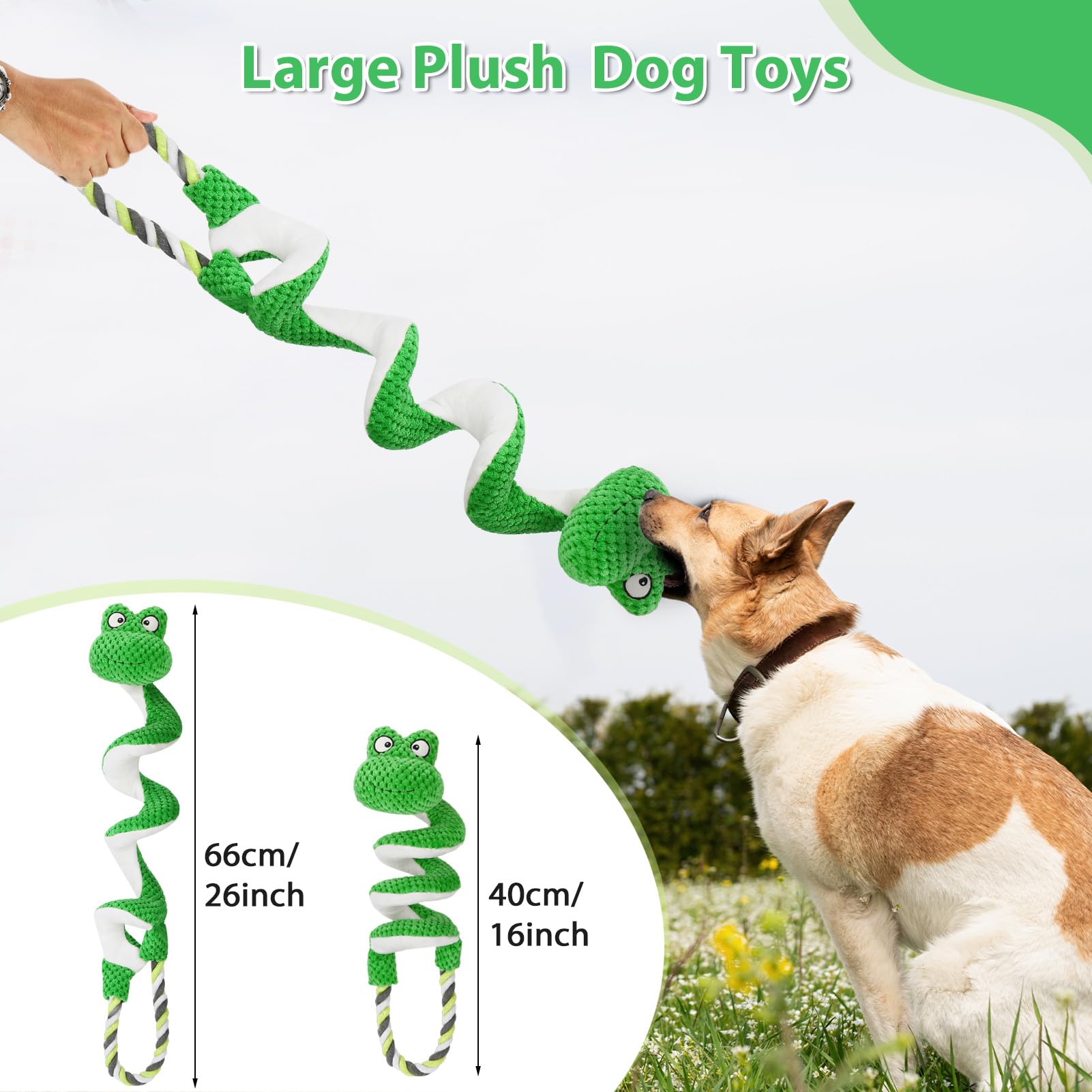 Letsmeet Juguete chirriante para perros, Regalos para perros