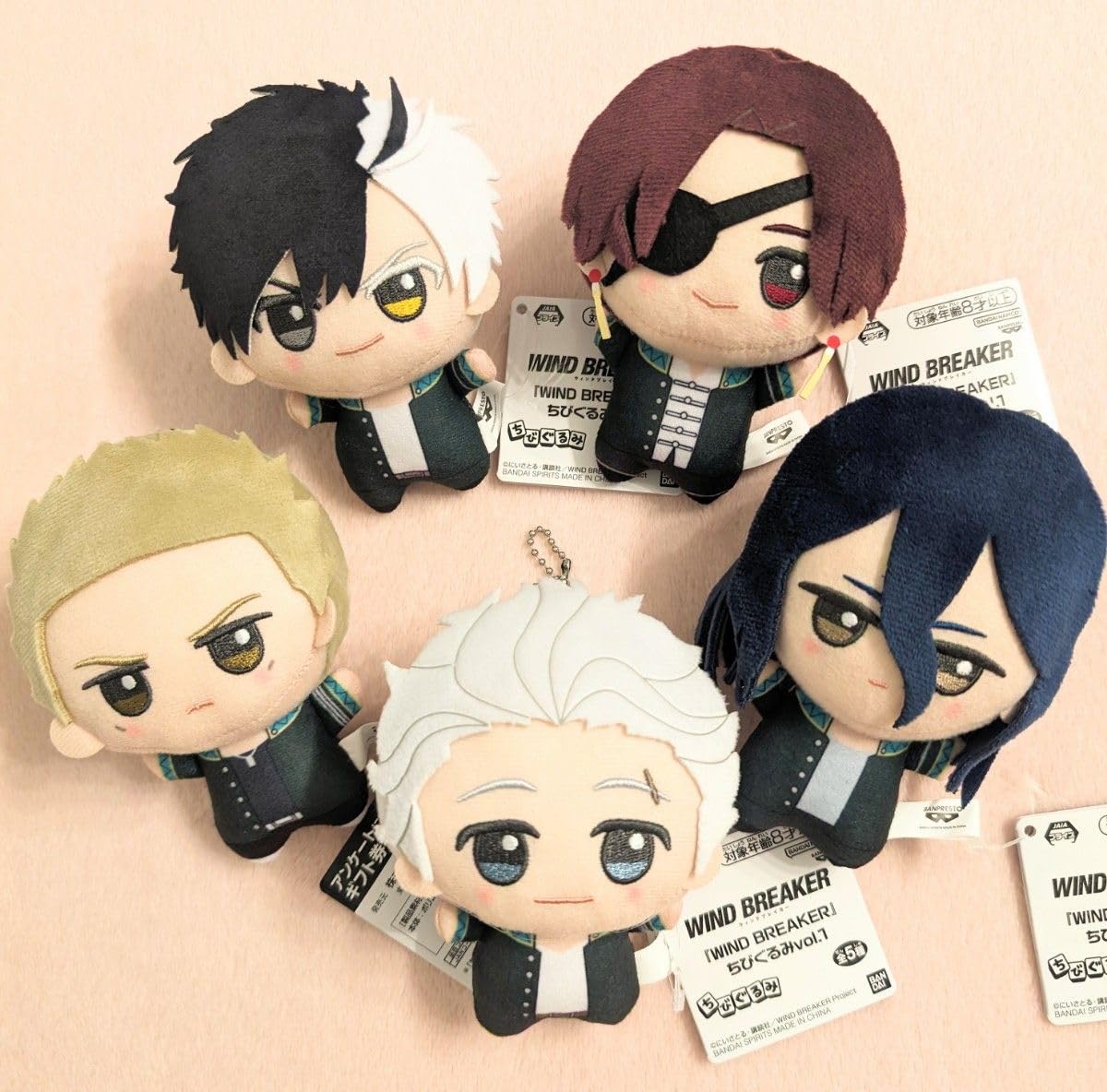 Amazon.co.jp: WIND BREAKER ちびぐるみ vol.1 ぬいぐるみ マスコット  