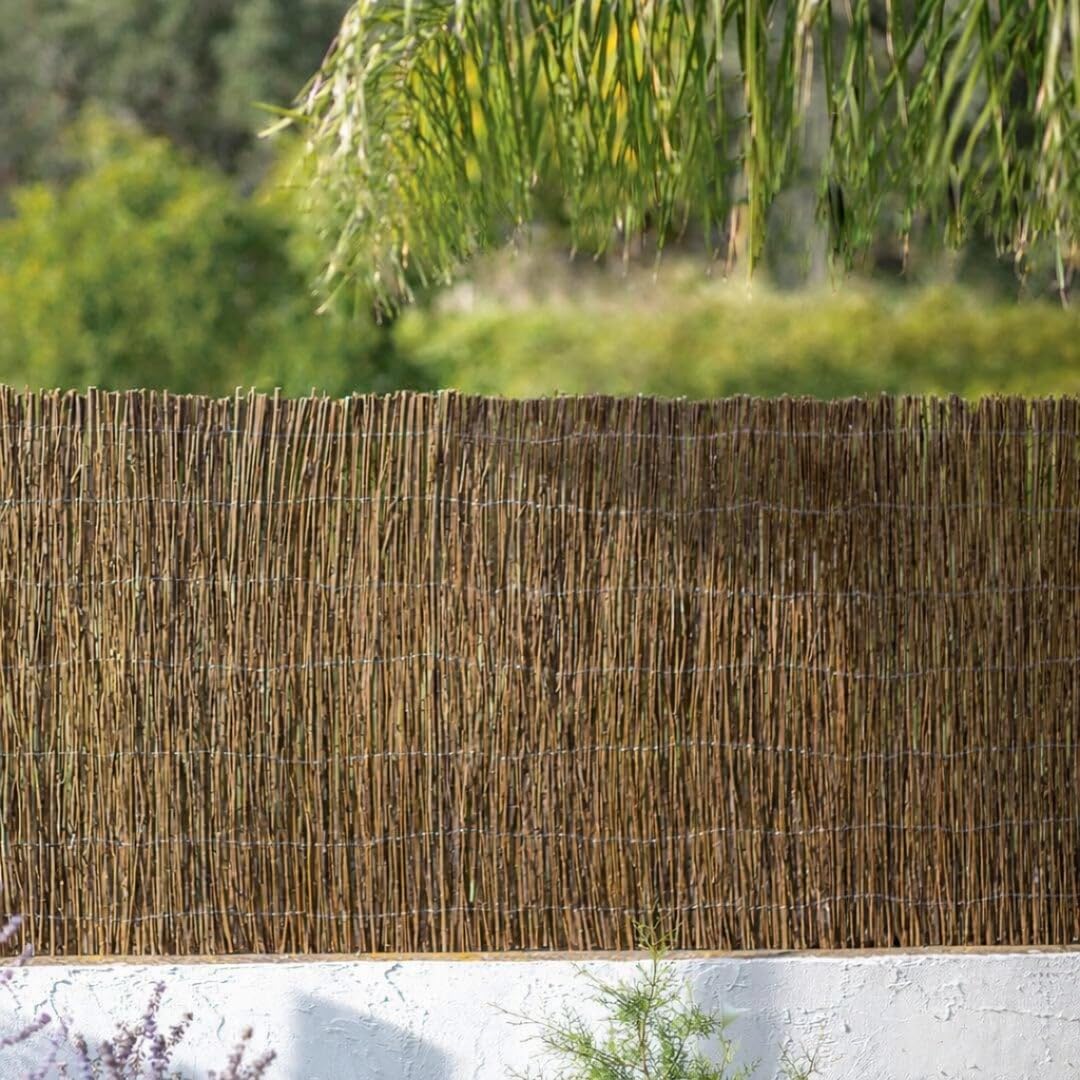 Nortene Mimbre Multi-Varilla Natural para Valla y Jardín Exterior 1X3 M