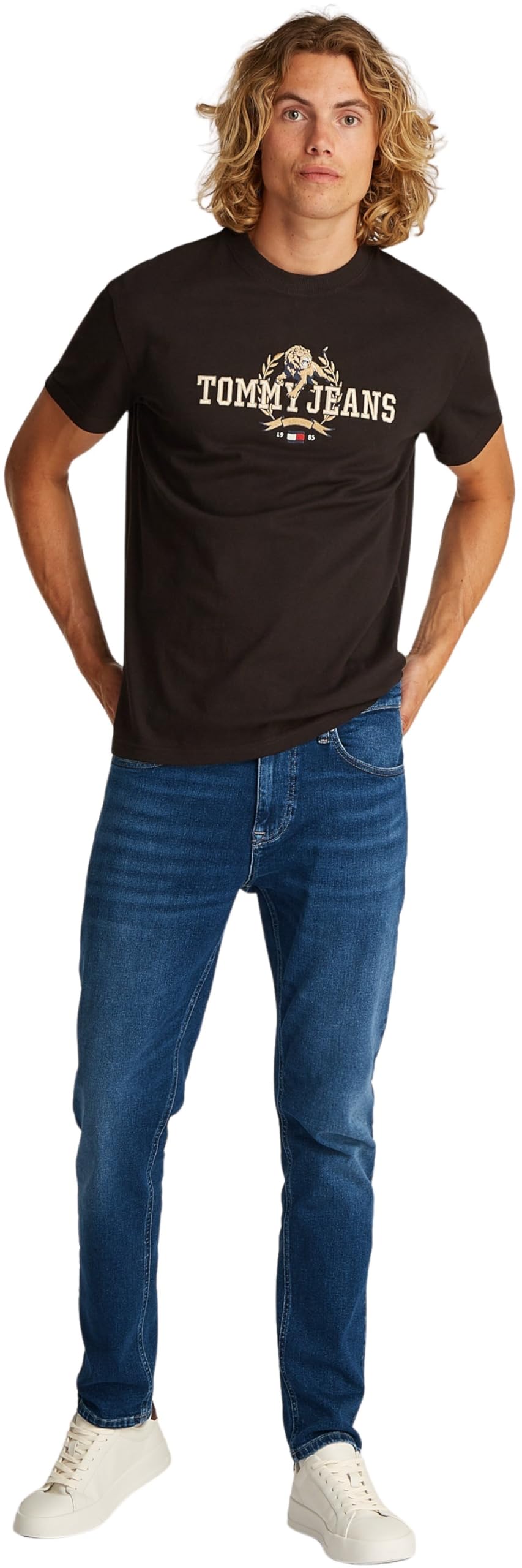 Tommy Jeans Herren Zugeschnitten Austin Slim Tprd Bi0252 Dm0dm21032