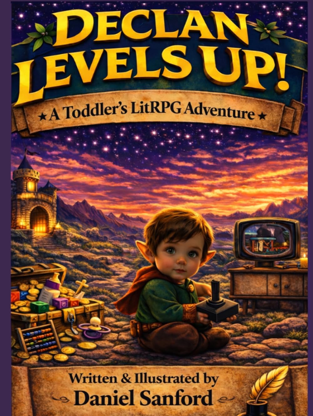 Declan Levels Up!: A Toddler's LitRPG Adventure