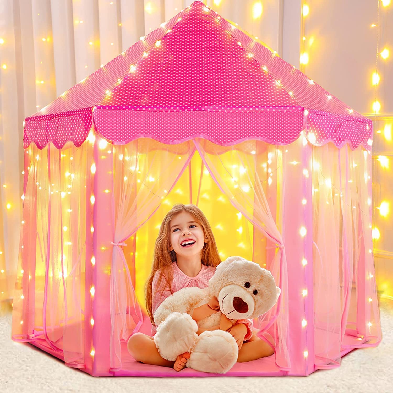 Playhouse Kiddey Toy Shop Tent Kiddie Play Princess Playhouse Tent