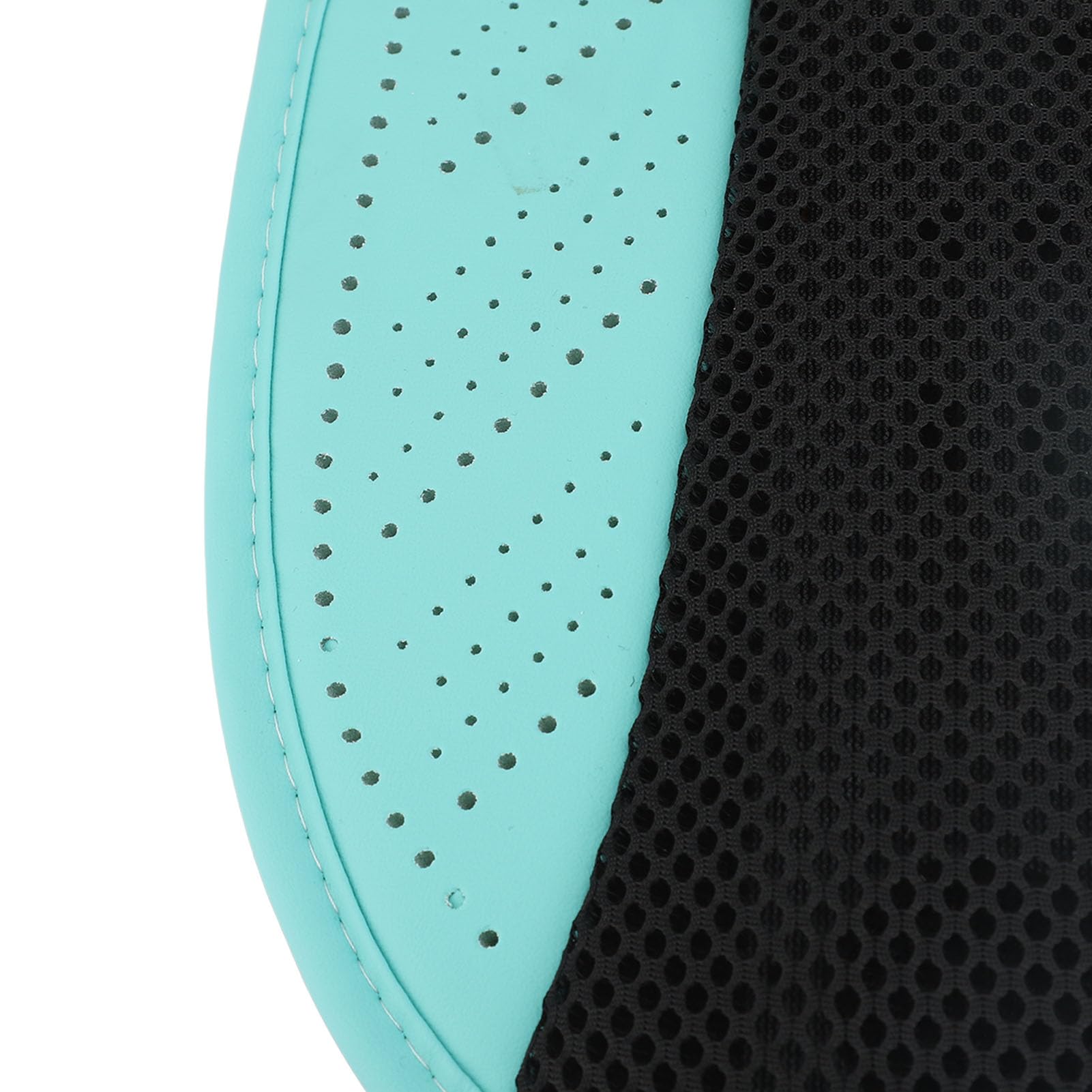 Srliya Cojín de Asiento Ventilado con Tecnología de Ventilador Inteligente, Base Antideslizante Alimentada por USB para el Hogar (Cian Negro)