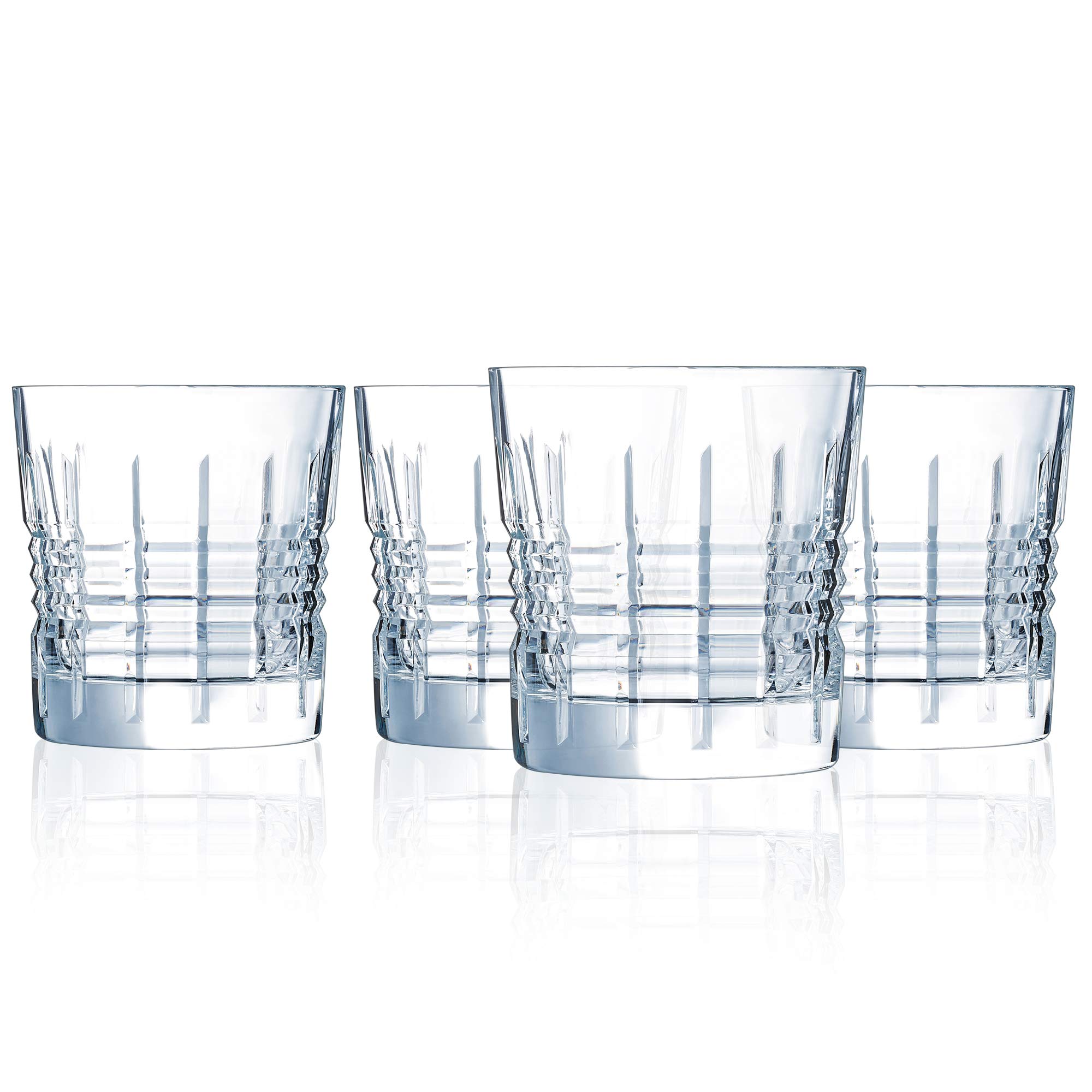 Buy Cristal d'Arques L6630 RendezVous Whisky Glasses Set of 4 High Quality Crystal Glass