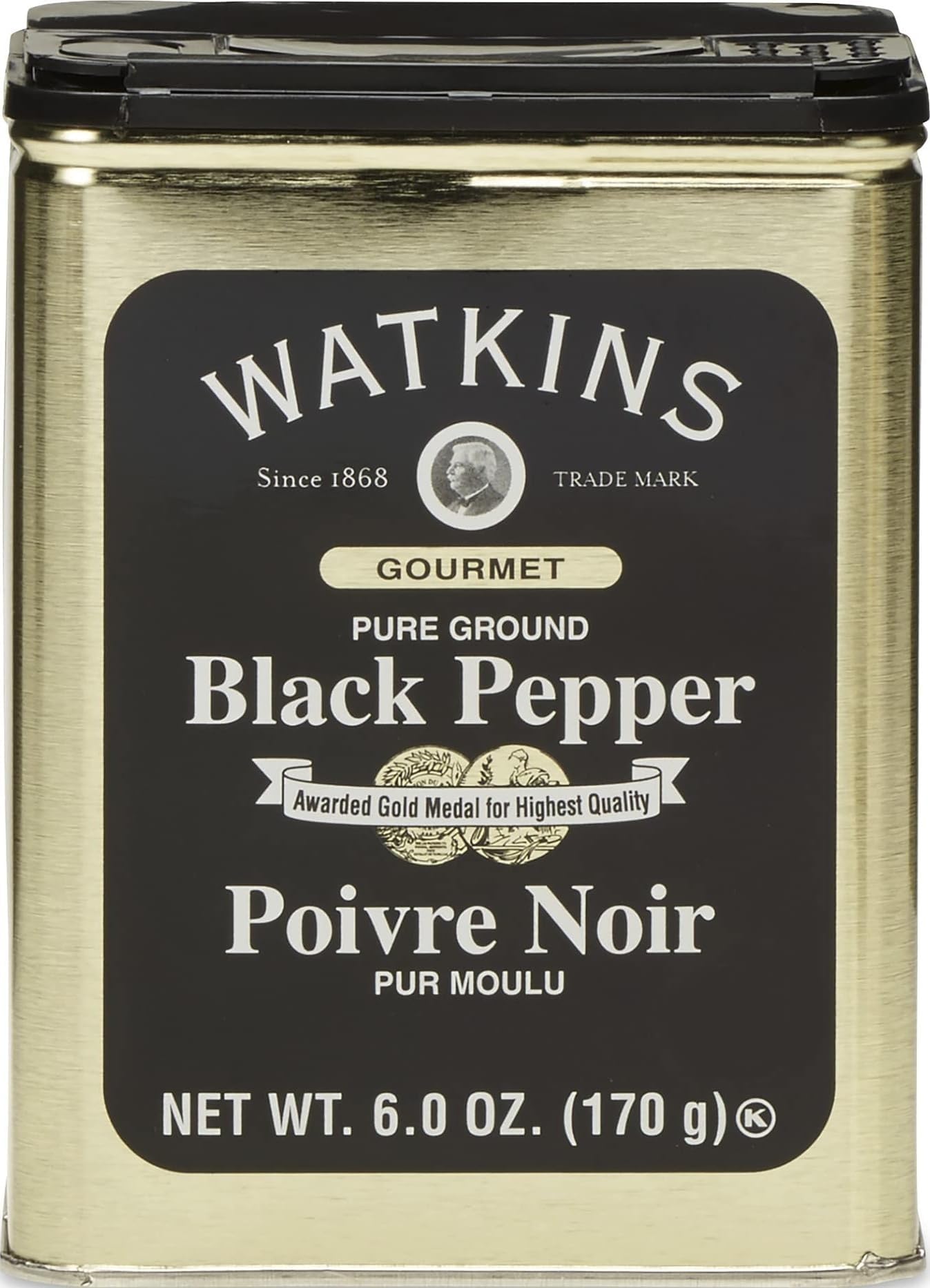 Black Pepper Tins
