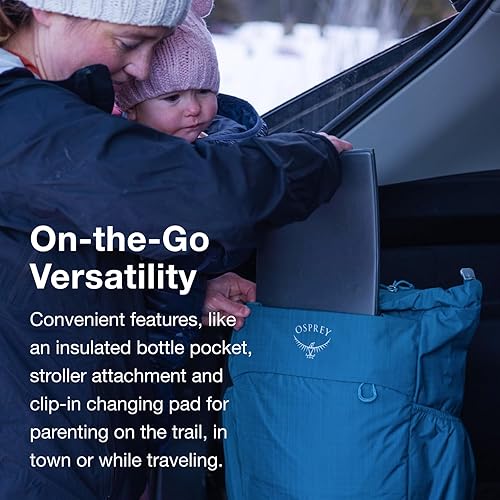 Miniatura 8 de Osprey Poco Baby Changing Tote - Travel Diaper Bag with Changing Pad