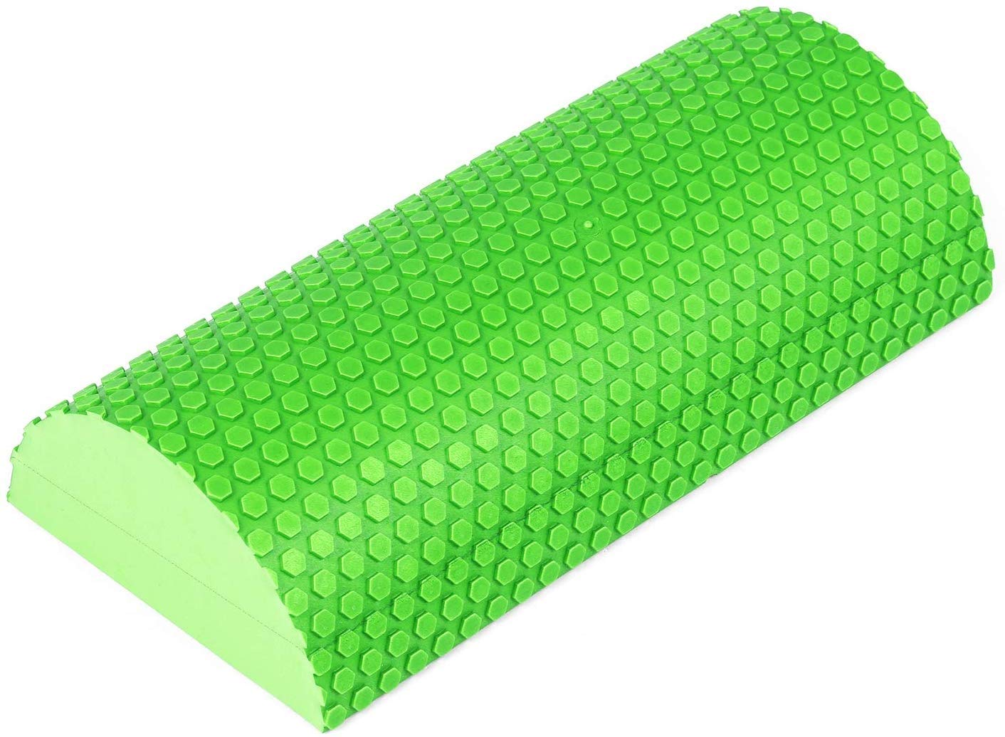 IRIS Fitness 45 cm Foam Roller Yoga with Massage Floating Point, Half Round Foam Roller for Calf Stretch Foot Exercise Pilates Neck (Green)-picture-13
