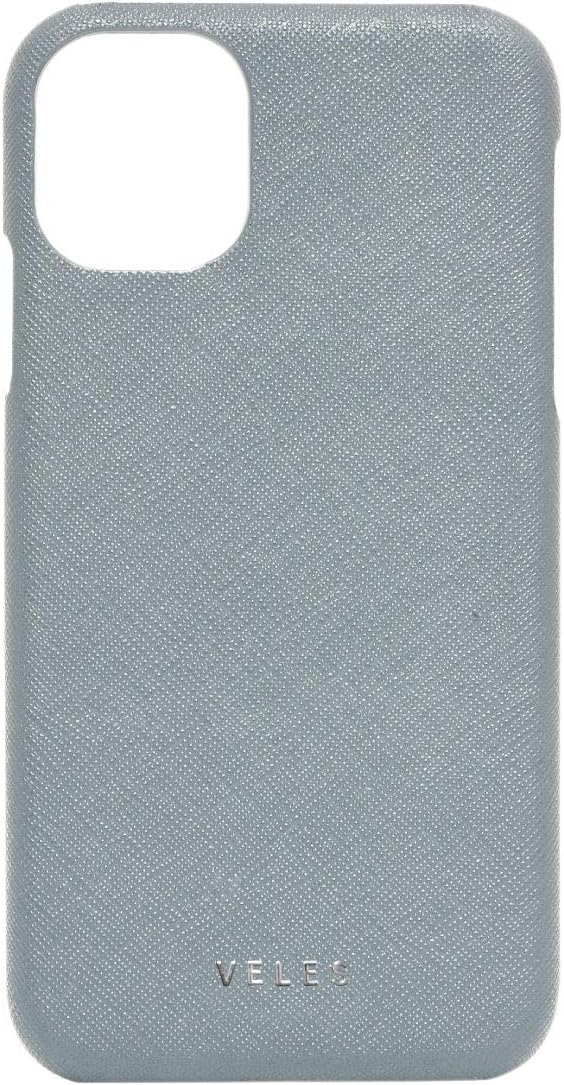 Gourmandi's VELES Leather Case for iPhone 11 Pro Max (6.5 Inch) (Saffiano) Light Blue VLS-20LBL