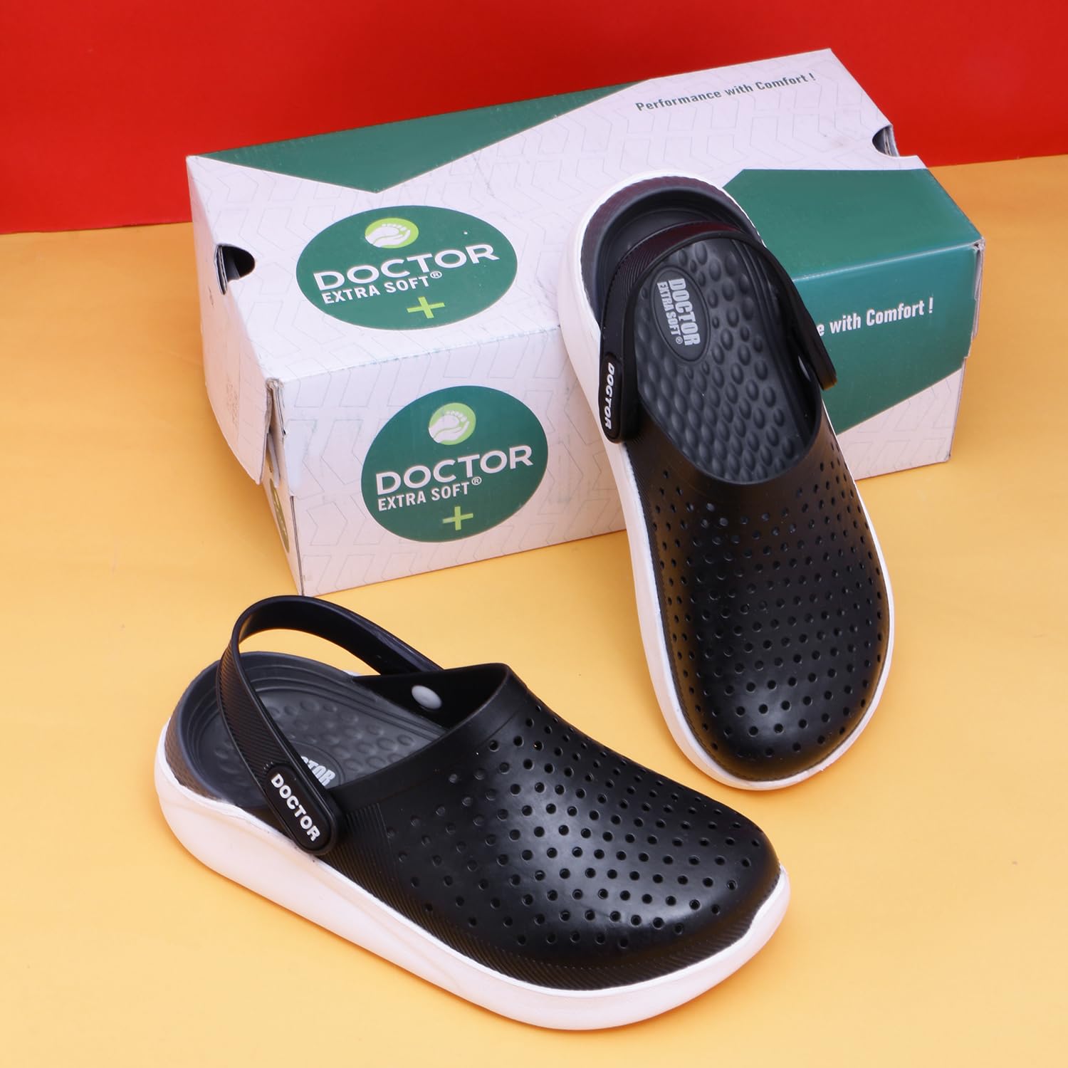DOCTOR EXTRA SOFT Unisex-Child Kids Classic Ultra Soft Clogs/Sandals with Adjustable Back Strap| Comfortable & Lightweight| Stylish & Anti-Skid| Indoor & Outdoor Casual Sports Mules Boys/Girls D-509 3 71A +uJBotL. SL1500