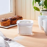 Vista 4 de ZWILLING Fresh & Save - Caja de plástico, recipiente hermético para almacenamiento de alimentos secos, cubo pequeño, contenedor S, 0.34 cuartos
