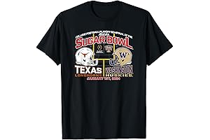 2024 CFP Semi Sugar Bowl Texas v Washington Football T-Shirt
