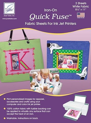 June Tailor Hojas de tela, blancas