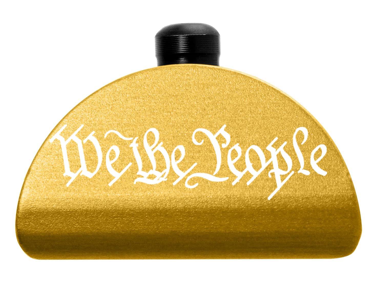 NDZ Performance Aluminum Grip Plug for Glock Gen 1-3 G17 G19 G20 G21 G22 G23 G24 G31 G32 G34 G35 – 6061-T6 Anodized with Custom Laser Engraving – Made in USA