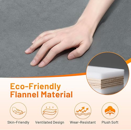 Miniatura 4 de Colchón para maletero de automóvil, material grueso, colchón extendido libre de inflables con 2 almohadas, tapete portátil para dormir para el hogar