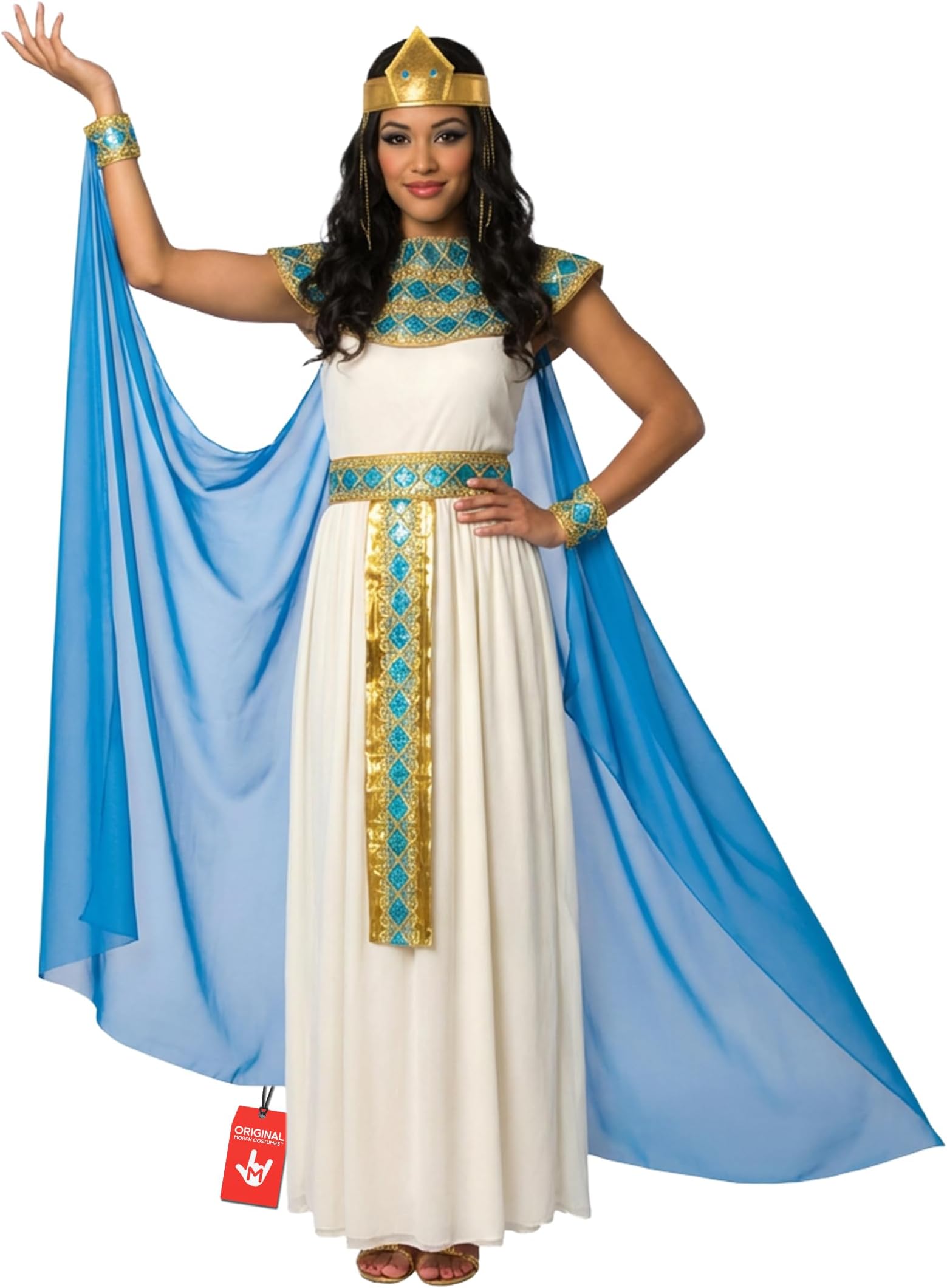 Morph Womens Cleopatra Costume Ancient Egypt Egyptian Princess Dress for Women
