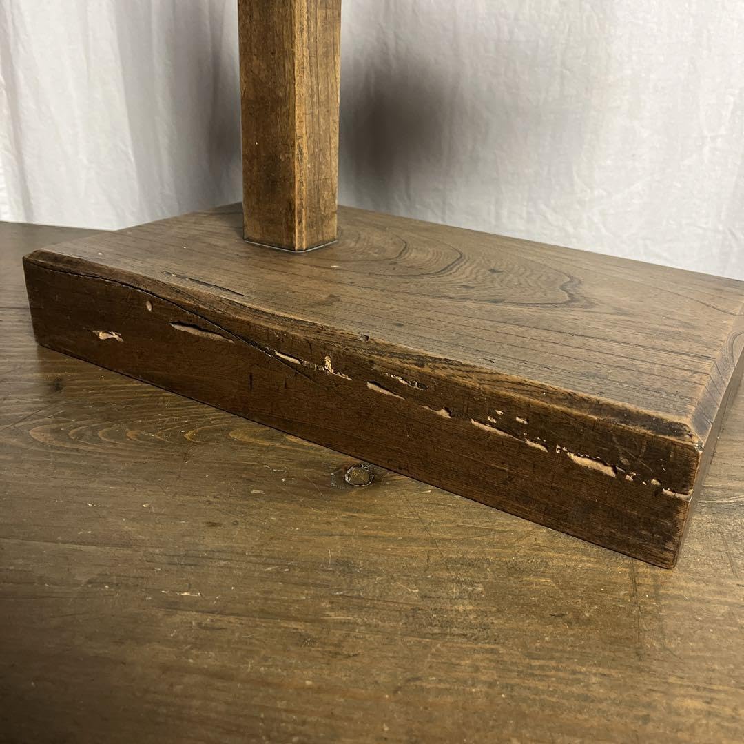 Amazon.co.jp: 古道具 アンティーク木製 無垢材 昔の古い糸巻き B