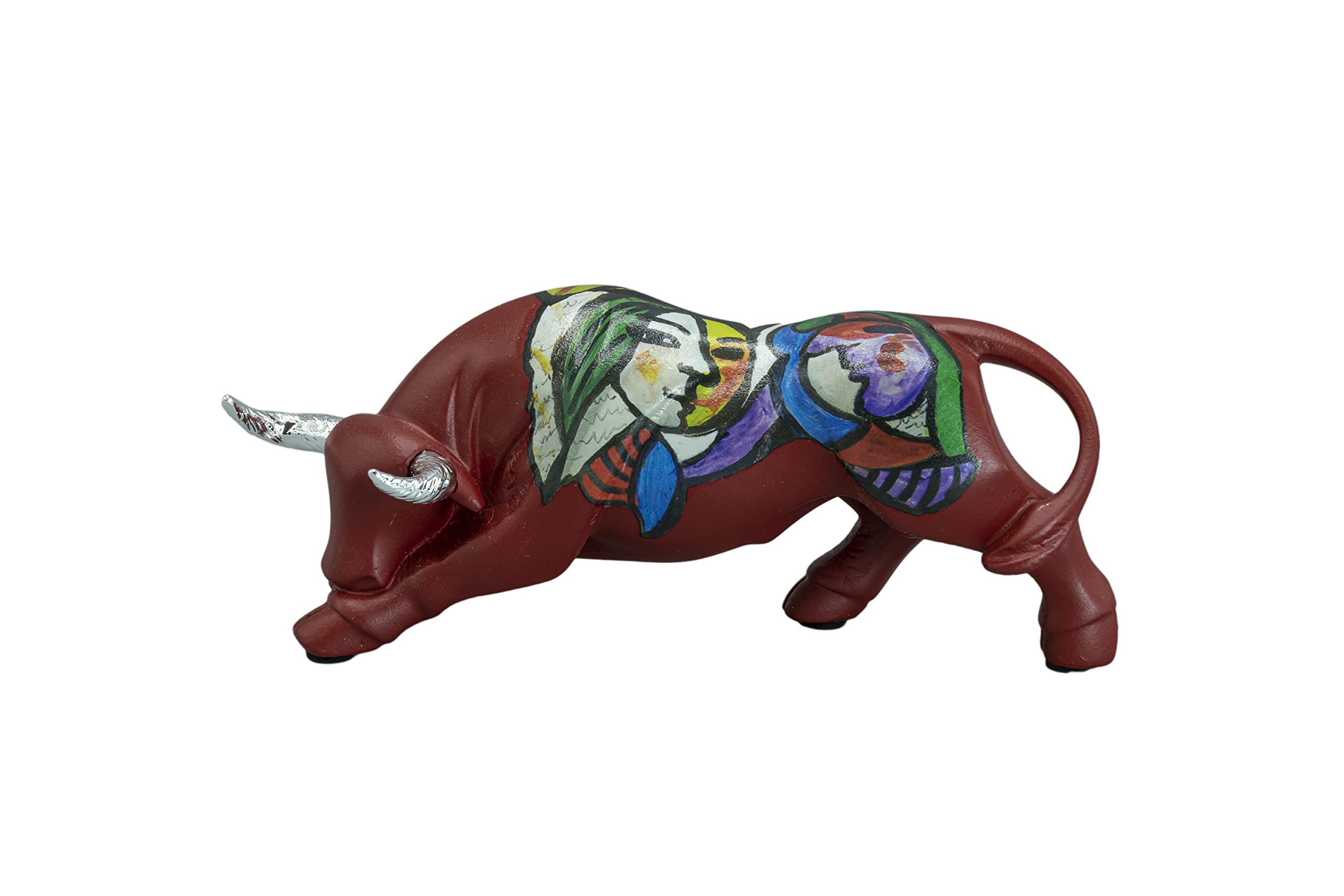 Nadal 711016 Figure Bull Small nº016, Resin, Multicolour, 15 x 5.9 x 5 cm