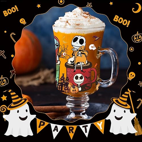 Miniatura 2 de Calcomanías de transferencia de copa UV DTF para vidrio, 9 hojas de dibujos animados frotar en transferencias para manualidades, transferencia UV