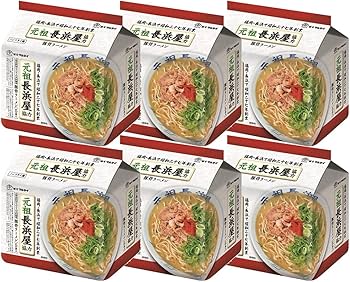 Amazon.co.jp: マルタイ 袋元祖長浜屋協力豚骨ラーメン5食 440g×6個