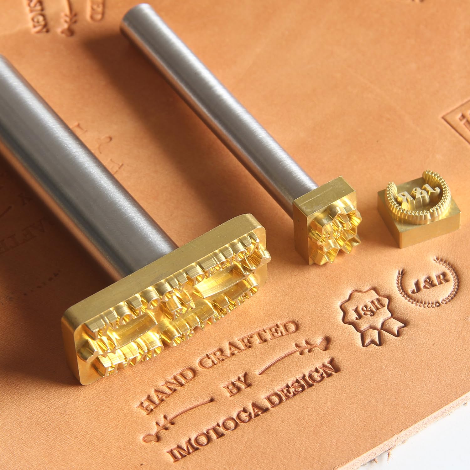 Custom Leather Brass Stamp,Personalized Meat Stamping Tools,Custom Brass Emboss Stamp for Wood,Paper,Electric hot Stamps,Leather Craftsman kit