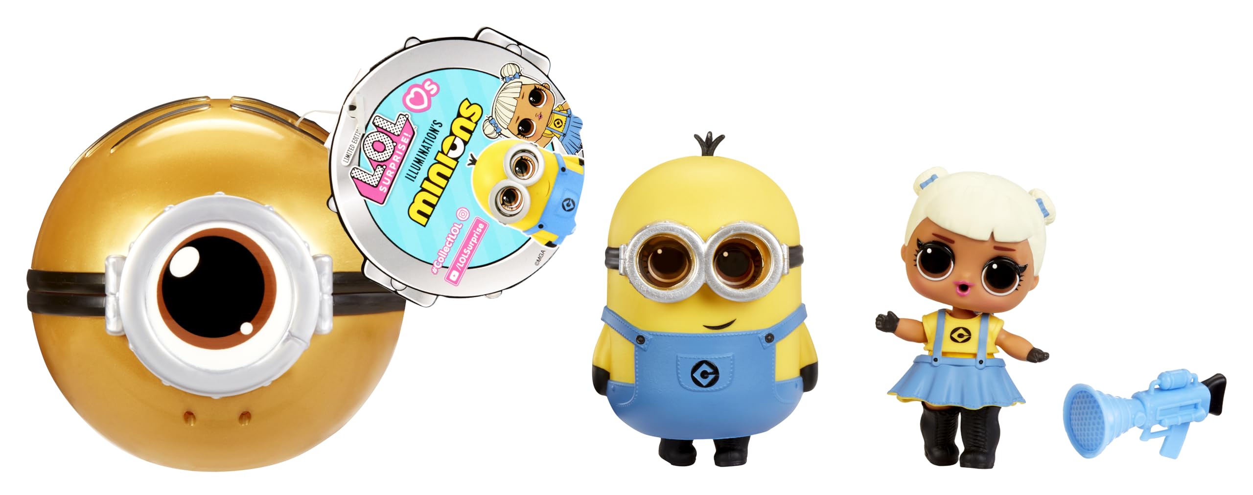 LOLサプライズ！ミニオンズ トッツ ラブズ - ドール　3個　ミニオンコラボ Amazon.com: LOL Surprise Loves Minions Tots : Toys & Games