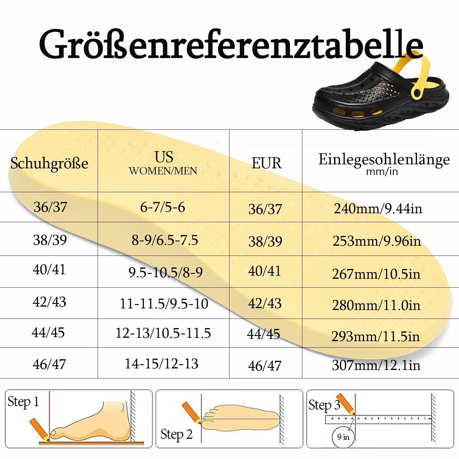 GULAKY Zoccoli & Pantolette Uomo Scarpe da Giardino Scarpe Ortopediche Sandali Donna Estate Pantofole