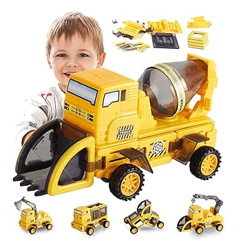 Amazon.co.jp: TYORORO 建設車両セット 子供おもちゃ人気 車