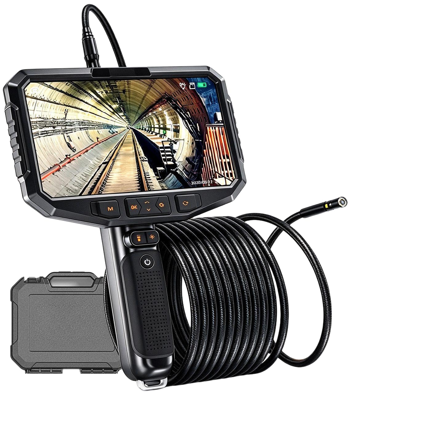 Borescope HJ-S70 Endoscope 5.5mm 5M Single Lens 1080P