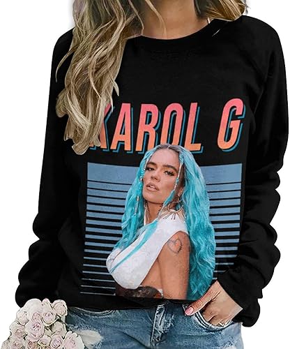 Miniatura 2 de PAPERBAGS Sweatshirt Womens Graphic Crewneck Long Sleeve Sweatshirts Casual Pullover Tops