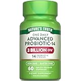 Nature's Truth Probiotics Capsules | 3 Billion CFU | 60 Count | for Men and Women | 14 Strains | Non-GMO & Gluten Free Supplement