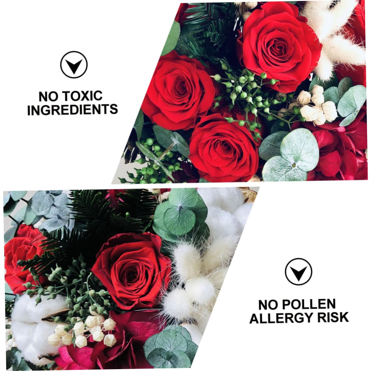 50 Stück Künstliche Rosenköpfe - Seidenblumen Für DIY Hochzeitsdekoration