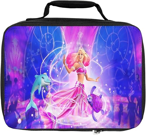 Mermaid Princess Insulated Lunch Box Cooler