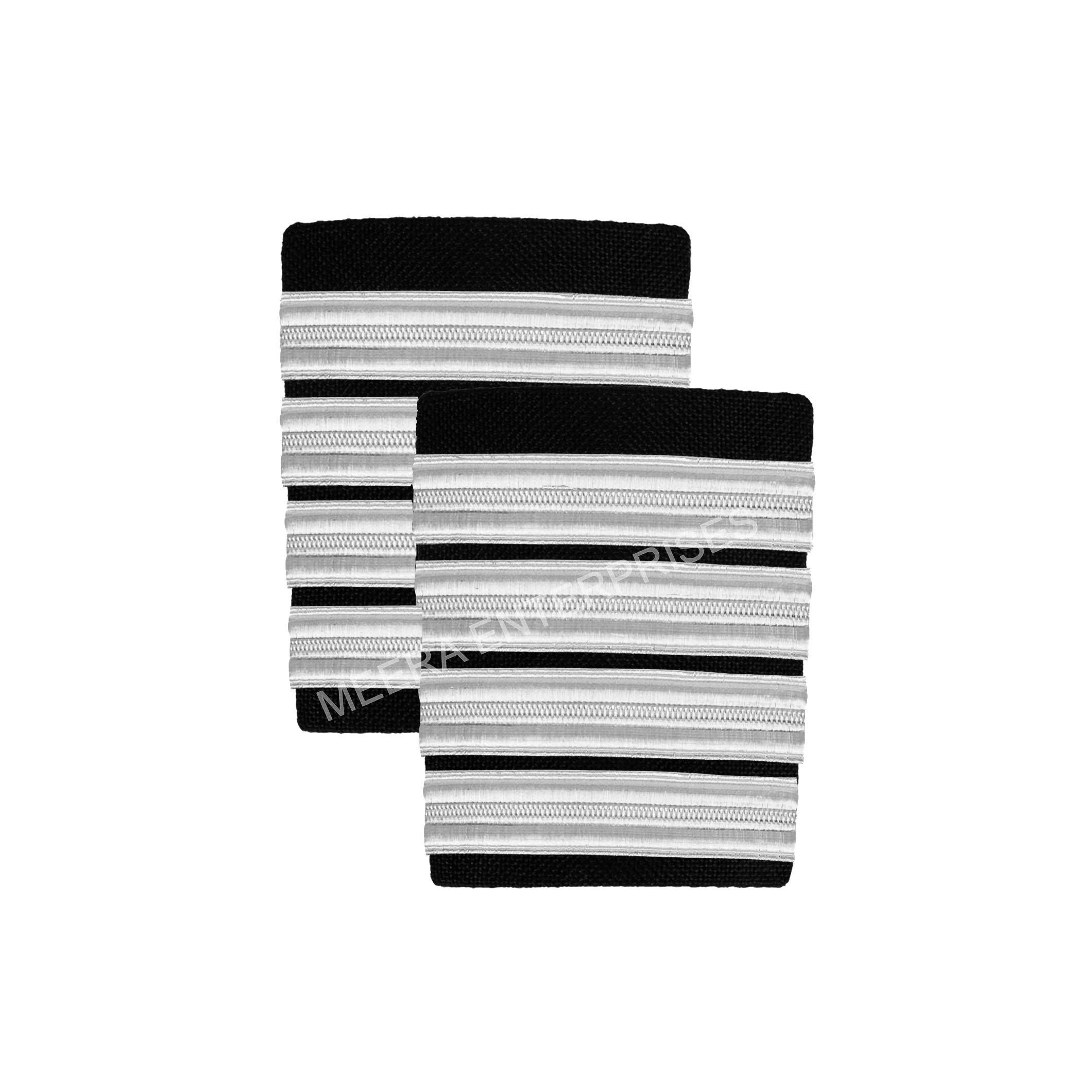 Airlines Store Captain Epaulette (Black)- 04 Silver Bar (B08N9XH98W) Amazon Price History, Amazon Price Tracker