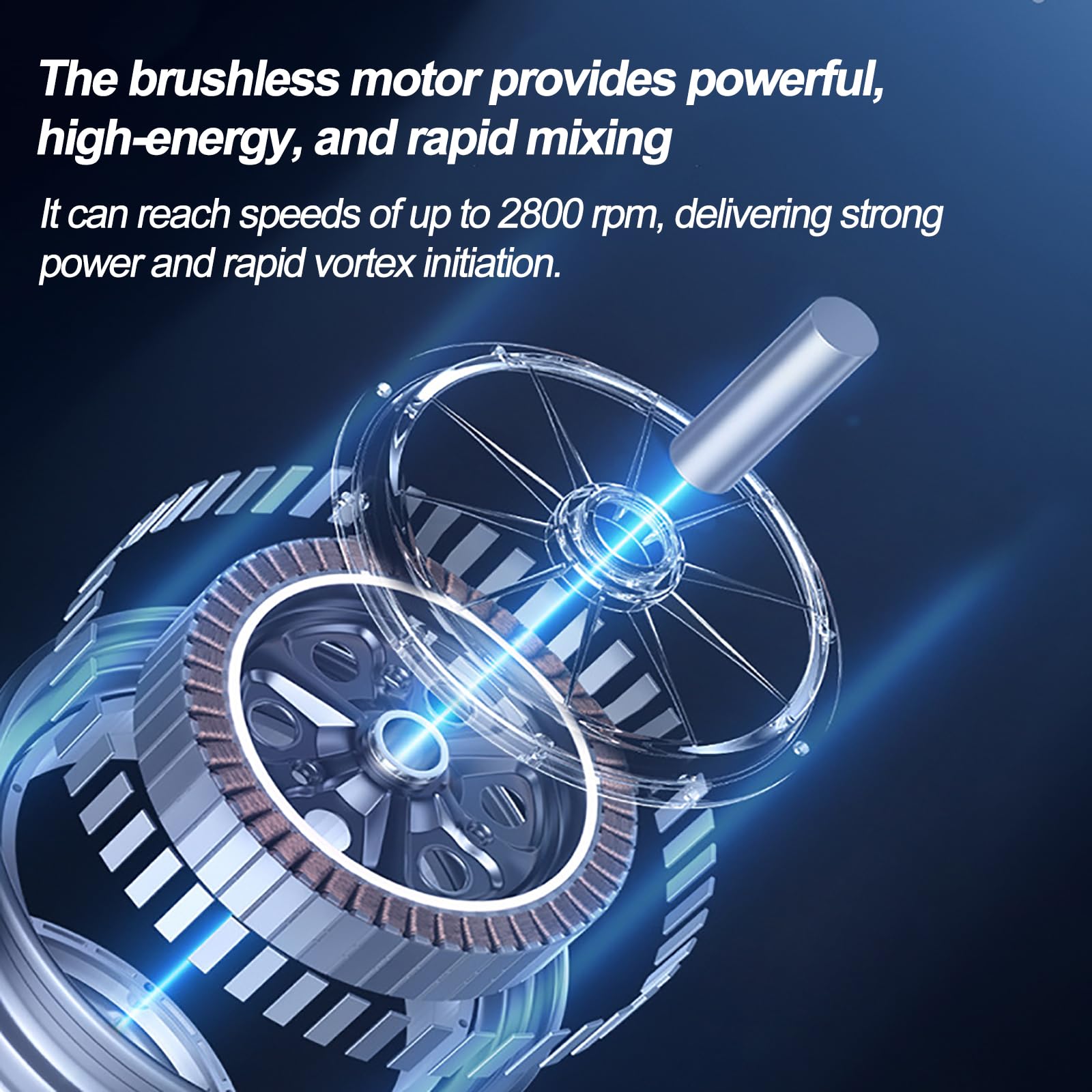 MObyat Mini-Labormischer, 500–3200 U/min, Kleiner Tragbarer Mischer Mit Touch-Funktion, Bürstenloser Motor, Dauerbetrieb, Für Kleine Probenmengen, Reagenzgläser Und Zentrifugenröhrchen