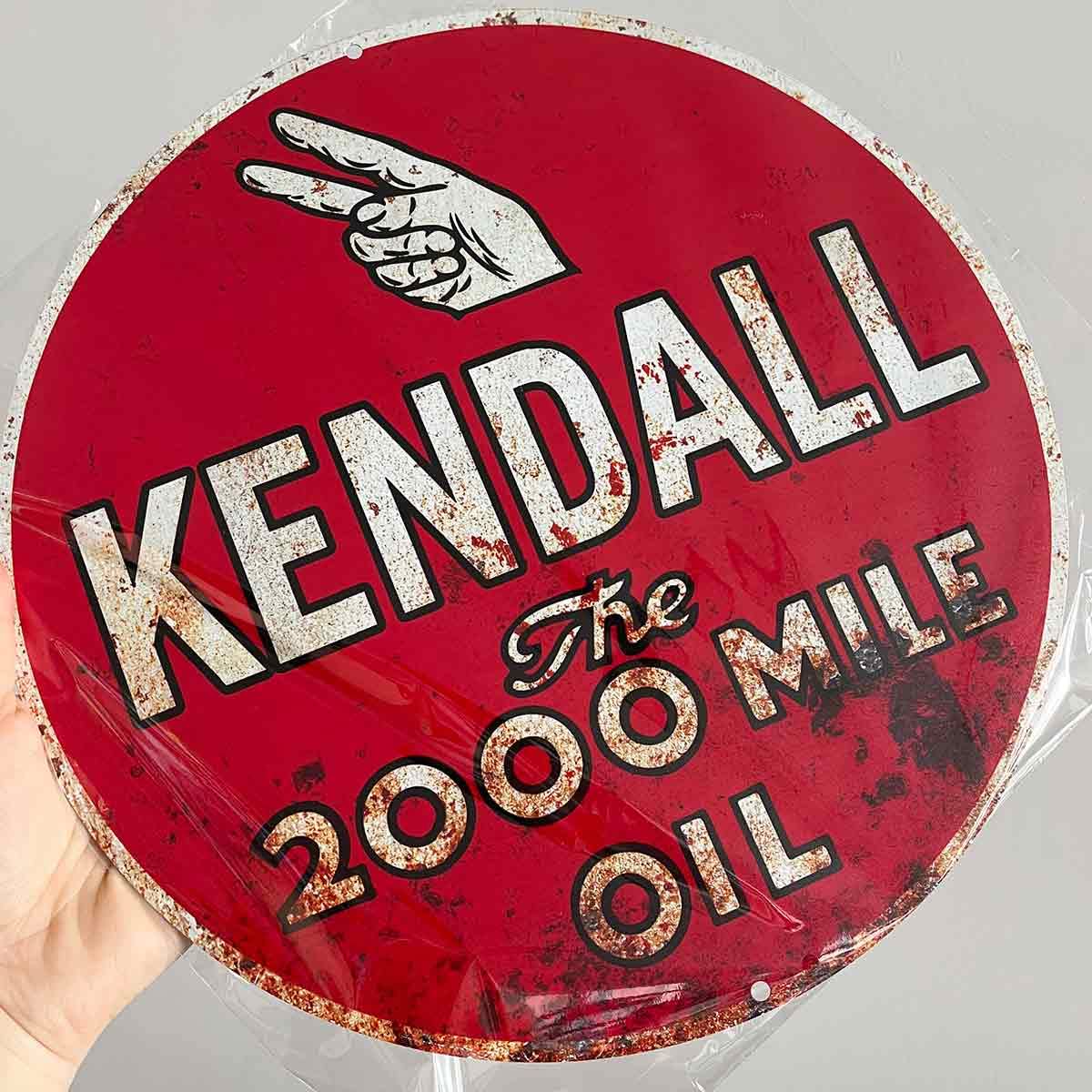 Amazon.com: Reproduction Vintage Gasoline/Motor Oil Signs, 12