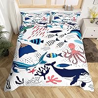 Vista 15 de Juego de funda de edredón de nido de abeja, tamaño Queen, con estampado geométrico hexagonal geométrico, juego de ropa de cama de luces de neón