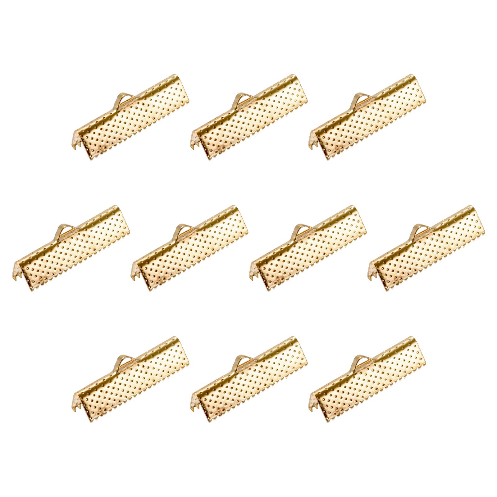 Extrémités de serrage pour ruban 25mm attache griffe mercerie loisirs créatifs x50
